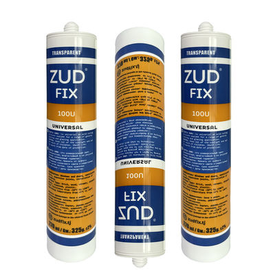 Dobra cena. Uszczelnienie i wiązanie szklanych ścian zasłonowych ramek okiennych Neutralny silikonowy uszczelniciel w Internecie