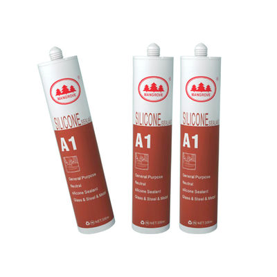 590ml Capacity Acid Silicone Sealant for Non-flammable and ≤1mm Slumpability in Building Projects