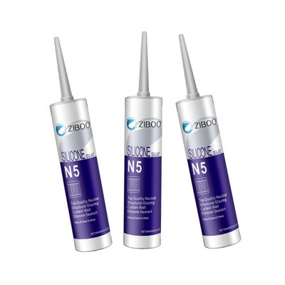 Czarne szkło Neutral Cure Silicone Sealant Low Modulus Flame Retardant