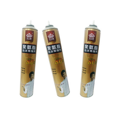 Wielofunkcyjna izolacja cieplna PU Foam Spray Sealant 750ml Rozszerzalna komórka zamknięta