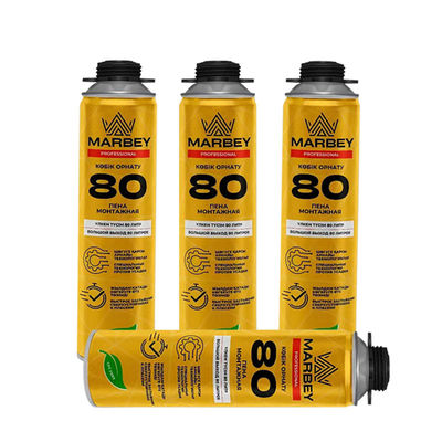 Wyróżnione rozszerzające się izolacje spray PU foam sealant wodoodporny 750 ml