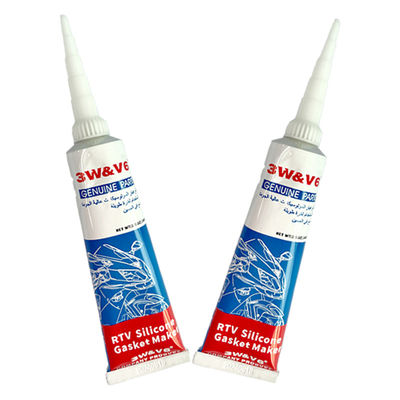 Dobra cena. Neutralne Cure Czerwony Kolor Przeciwko Wysokiej Temperaturze RTV Gasketa Producent Silicone Sealer w Internecie