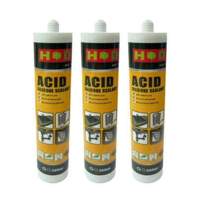 Waterproof 300ml Acetic Silicon Selant White Bathroom Kitchen Window