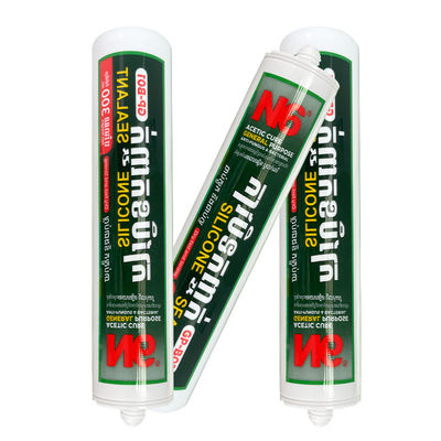 Przezroczysty Biały Wodoodporny Szkło Okienne Łazienka Kuchnia Kwasowy Silikonowy Uszczelniacz